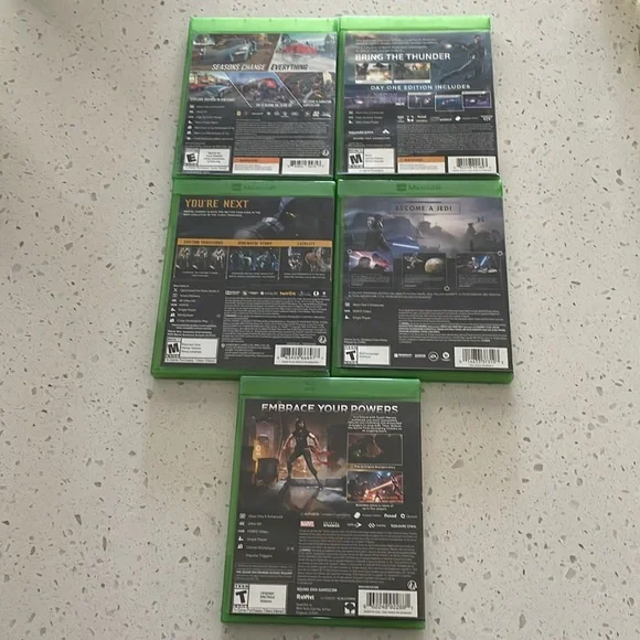 HP🎉 Xbox One Game Bundle - Picture 2 of 2